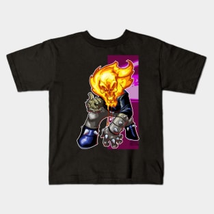 Chibi Ghost Rider Kids T-Shirt